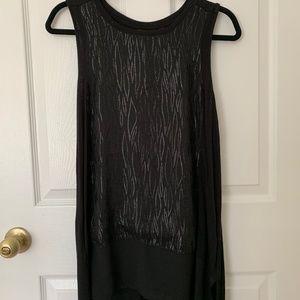 Apt. 9 Black Blouse Size Medium Only Worn Once